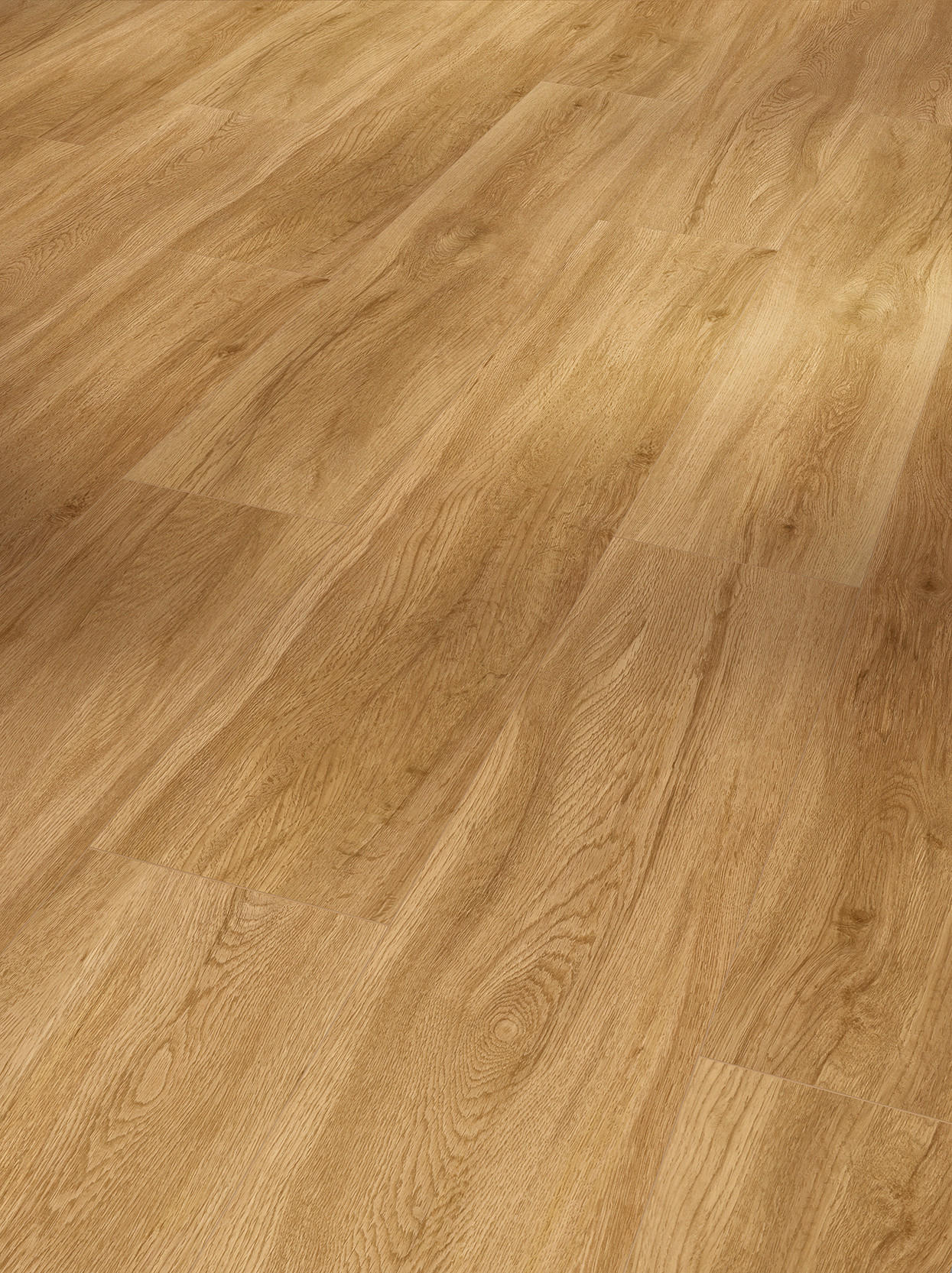 Designboden Eiche Natur BASIC 5.3 1743007  per  m² - Eichefarben/Gelb, Basics, Kunststoff (120,9/22,5/0,53cm) - Parador
