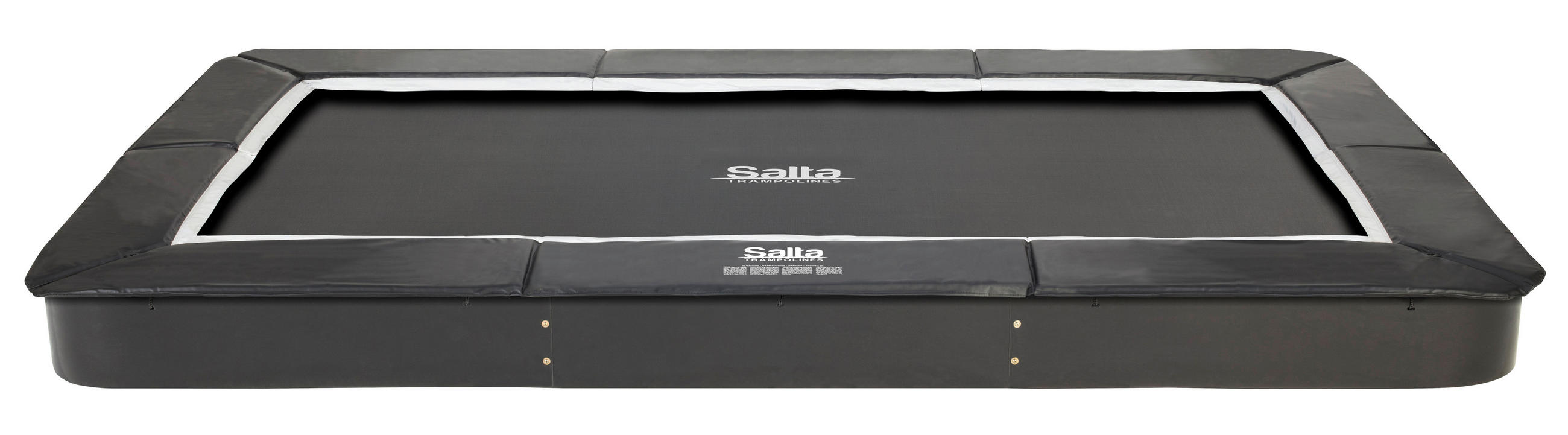 BODENTRAMPOLIN SALTA 5365A Salta Royal Baseground  - Schwarz, KONVENTIONELL, Metall (214/305cm) - Salta