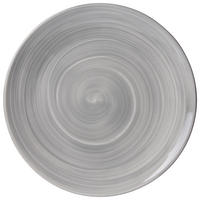 MĚLKÝ TALÍŘ, keramika, 26 cm - šedá, Konvenční, keramika (26cm) - Ritzenhoff Breker