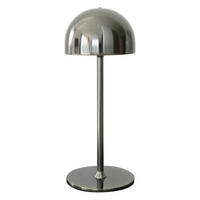 AKKU-TISCHLEUCHTE Living 11,5/30 cm   - Schwarz Hochglanz, Trend, Metall (11,5/30cm)