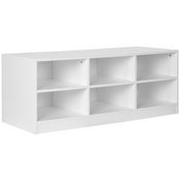 ETAJERĂ ÎNCĂLțĂMINTE 120/45/42 cm  - alb, Design, material pe bază de lemn (120/45/42cm) - MID.YOU