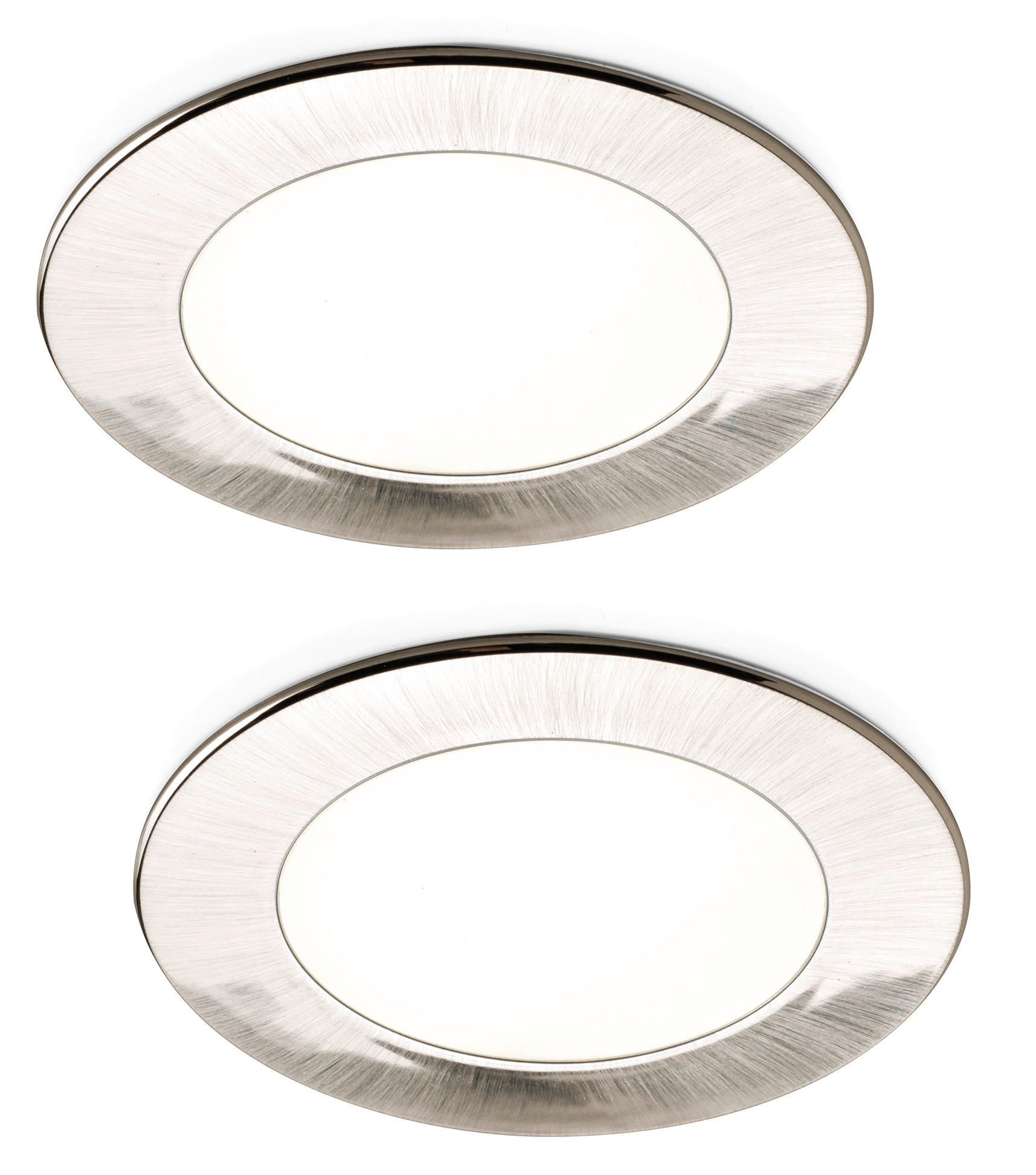 UNTERBAULEUCHTEN-SET - Edelstahlfarben, Basics, Kunststoff (68/68/8cm) - HKT