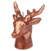 KERZE - Braun, Basics, Paraffin (11,3/13,0cm)