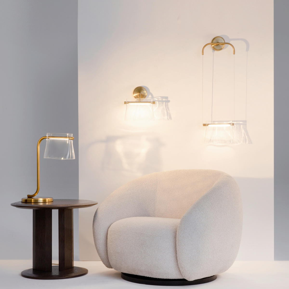 WANDLEUCHTE Cabaret 17.5/27/23 cm  - Messingfarben, Design, Metall (17.5/27/23cm) - MAYTONI