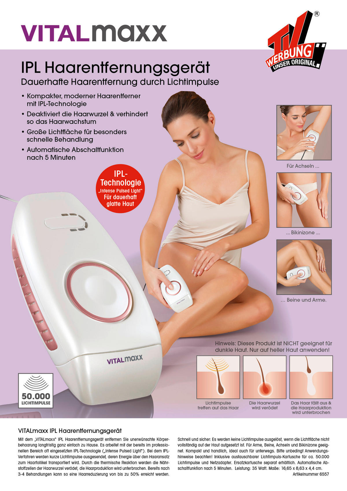 HAARENTFERNUNGSGERÄT  - Creme, Basics, Kunststoff (21/19/7,5cm)