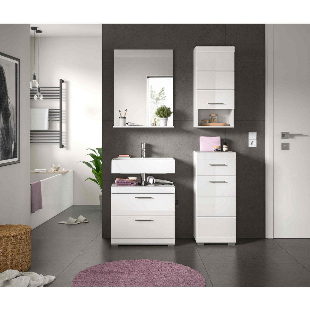 MID.YOU KOUPELNA vysoce lesklá bílá