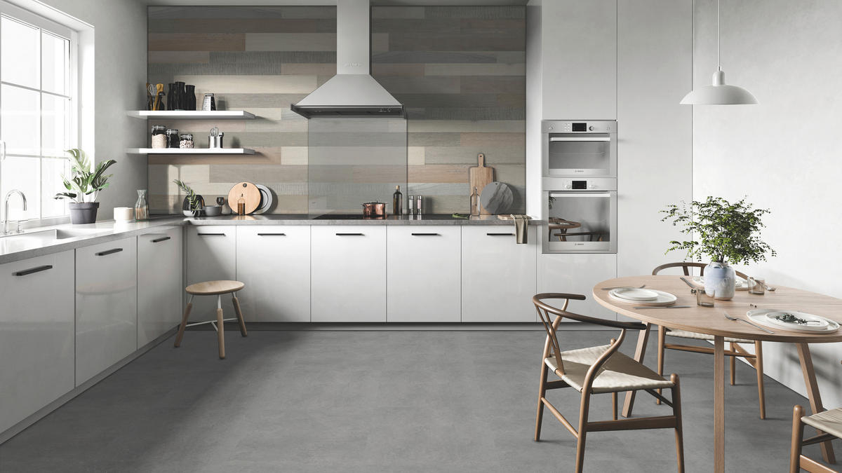 WANDVERKLEIDUNG - Graubraun, Basics, Holz (120/12/1cm)