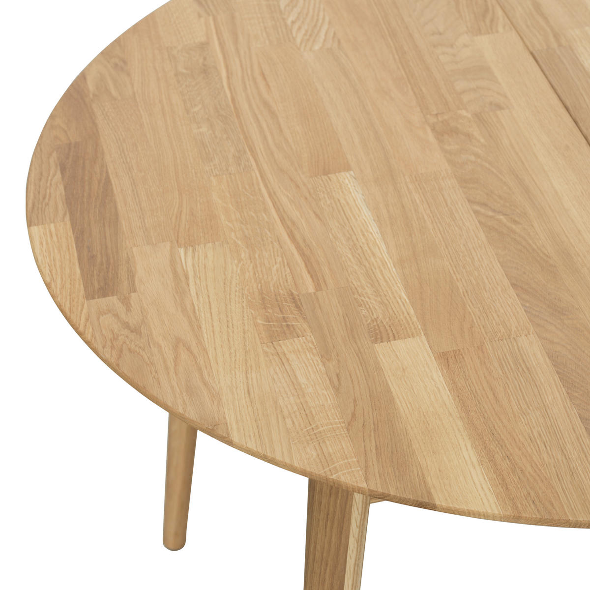 ESSTISCH in Holz 100/100/75 cm  - Wildeiche, Natur, Holz (100/100/75cm) - Livetastic