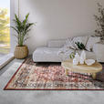 VINTAGE-TEPPICH 80/150/150 cm Asya Dunkelblau, Dunkelrot  - Dunkelblau/Dunkelrot, Design, Kunststoff/Textil (80/150/150cm) - Novel