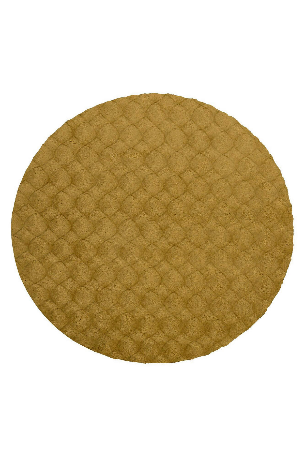 HOCHFLORTEPPICH 200 cm My Diamond Cut Gelb  - Gelb, Design, Textil (200cm) - Obsession