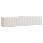 HÄNGELOWBOARD Weiß  - Weiß, Basics, Holzwerkstoff (154/32/42cm) - Carryhome