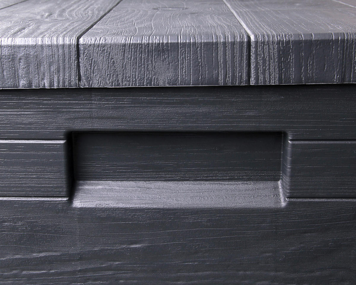 KISSENBOX 44/50/43 cm  - Anthrazit, Basics, Kunststoff (44/50/43cm) - Ambia Garden