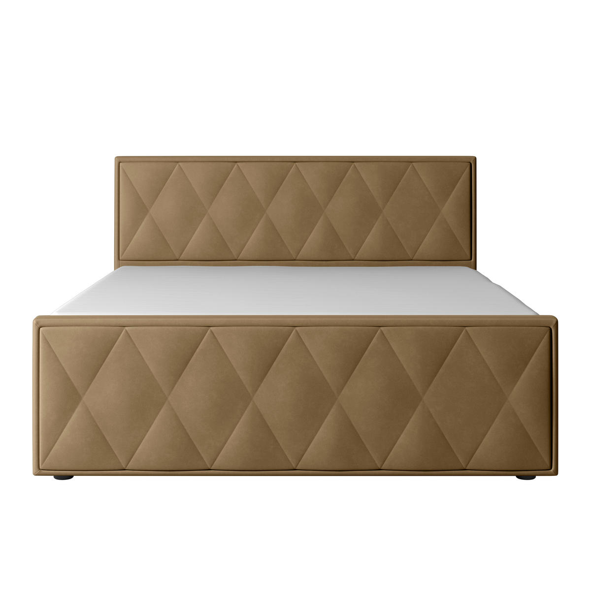 BOXSPRINGBETT 180/200 cm  in Beige  - Beige, Modern, Holz/Kunststoff (180/200cm) - MID.YOU