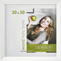 BILDERRAHMEN - Weiß, Basics, Holz (30/30cm) - Nielsen