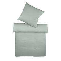BETTWÄSCHE Provence Leinenoptik 200/220 cm  - Olivgrün, Basics, Textil (200/220cm) - Fleuresse