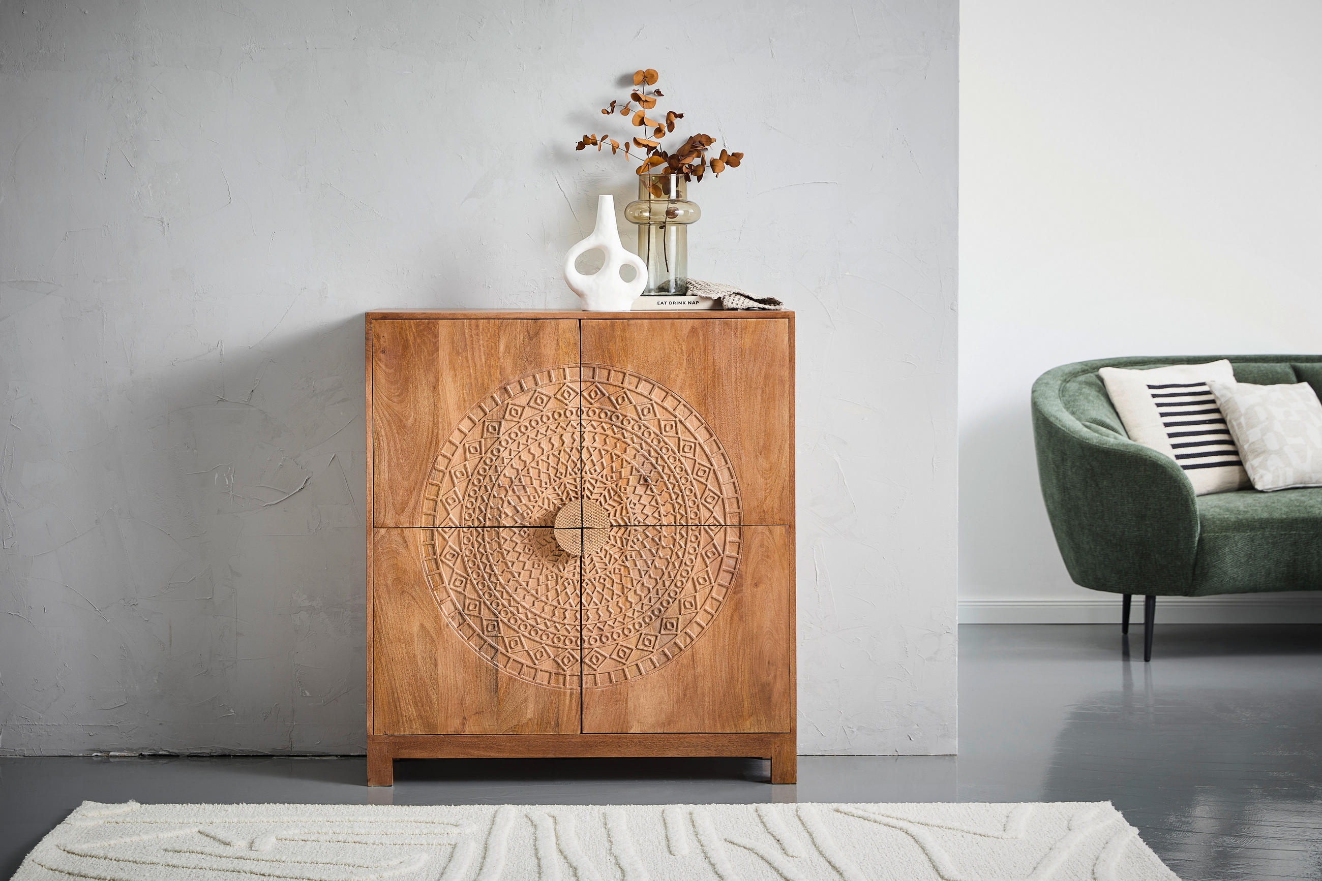 SIDEBOARD 100/110/40 cm  in Naturfarben  - Naturfarben/Honig, Natur, Holz (100/110/40cm) - Livetastic