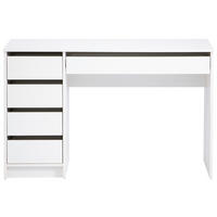 SCHREIBTISCH  Weiss  - Weiss, Modern, Holzwerkstoff (120/76/55cm) - MID.YOU
