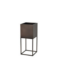 BLUMENSTÄNDER Metall  - Braun, Basics, Metall (19/47/19cm)