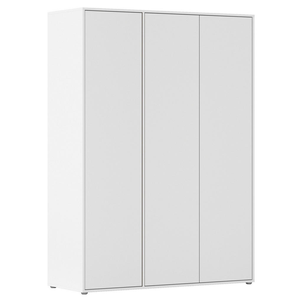 Rauch Möbel SKRIŇA S OTOČNÝMI DVERAMI, biela, 140/194/53 cm