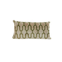 ZIERKISSEN JEMBANA 60/30 cm  - Sandfarben/Olivgrün, LIFESTYLE, Textil (60/30cm) - Light & Living