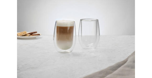 KAFFEEGLAS - Klar, KONVENTIONELL, Glas (7,5/12,5cm) - Novel