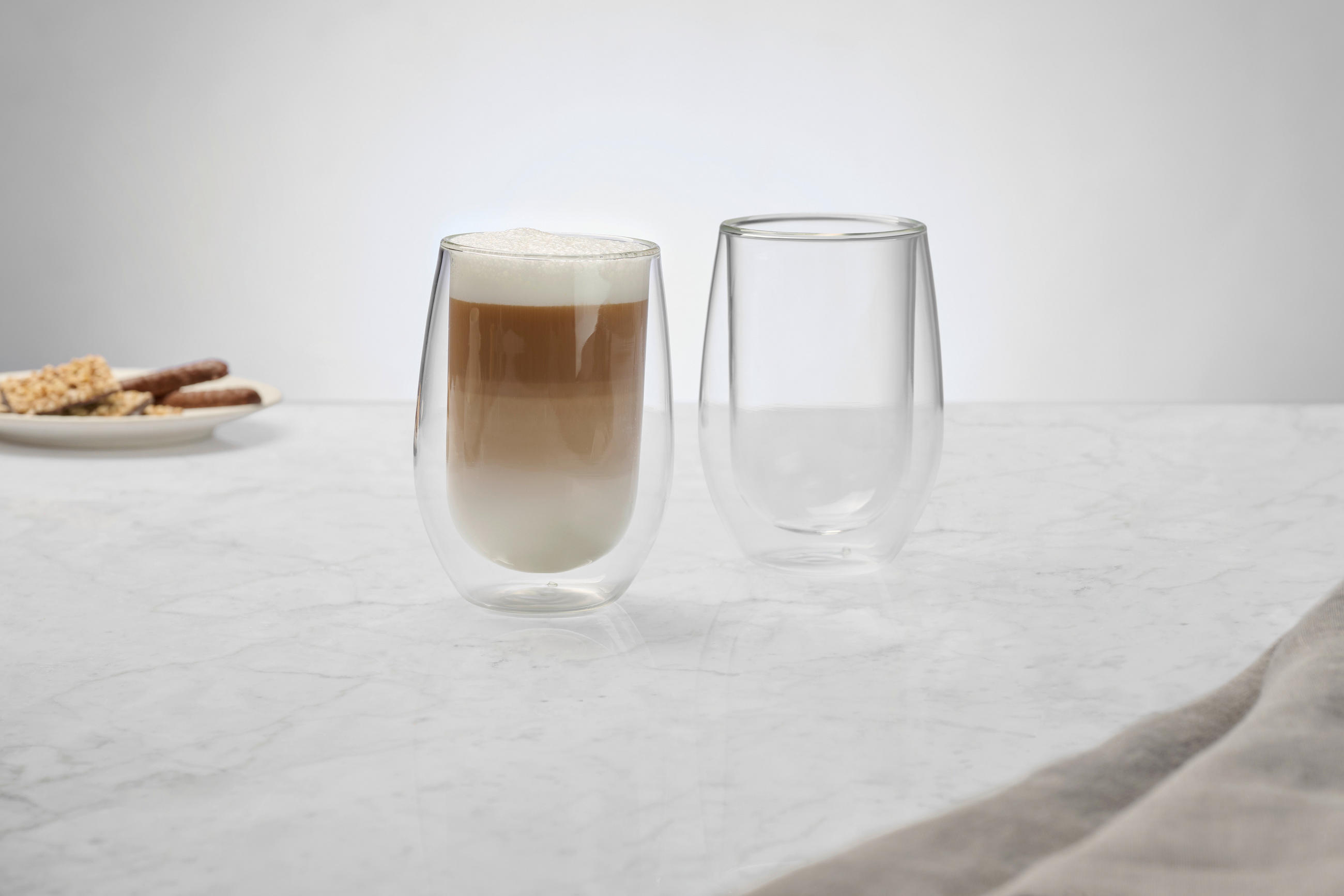 KAFFEEGLAS - Klar, KONVENTIONELL, Glas (7,5/12,5cm) - Novel