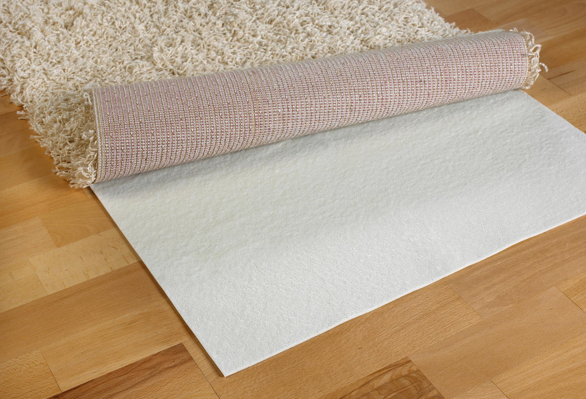 PODLOŽKA POD KOBEREC, 120/170 cm, bílá - bílá, Konvenční, plast (120/170cm) - Homeware