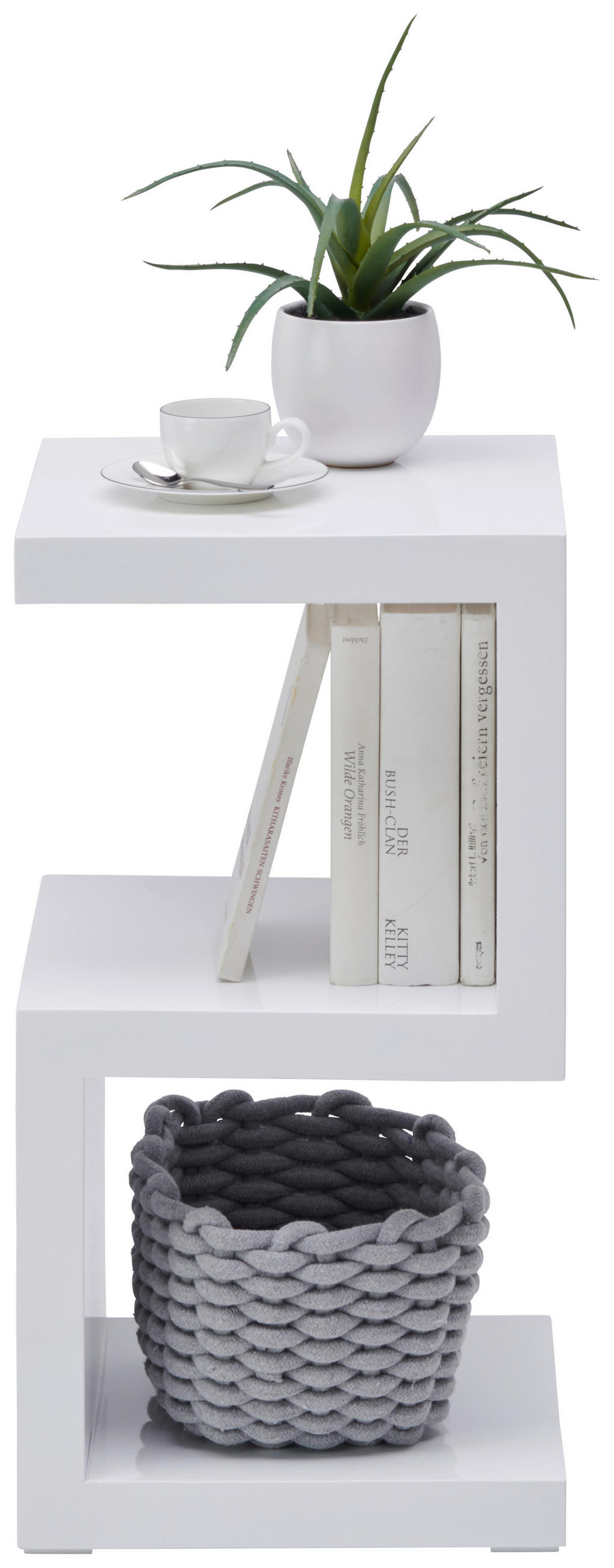 MASĂ AUXILIARĂ in material pe bază de lemn 32/32/59 cm  - alb, Trend, material pe bază de lemn (32/32/59cm) - Xora