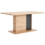 ESSTISCH in Holzwerkstoff 160/90/77 cm   - Eichefarben/Anthrazit, Design, Holzwerkstoff (160/90/77cm) - Carryhome