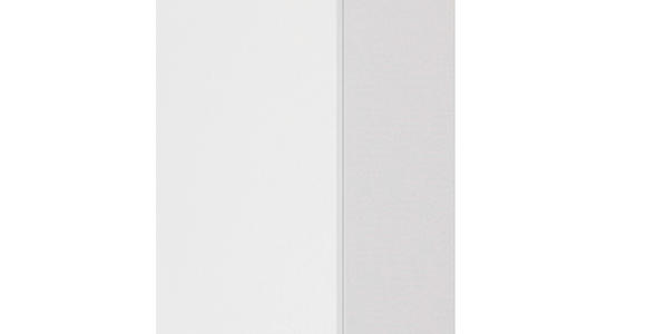 WASCHBECKENUNTERSCHRANK 60/55/35 cm - Silberfarben/Weiß, KONVENTIONELL, Holzwerkstoff/Kunststoff (60/55/35cm) - Xora