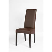 STOLICA  smeđa  drvo, tekstil      - wenge boje/smeđa, Konvencionalno, drvo/tekstil (46/101/62cm) - Cantus