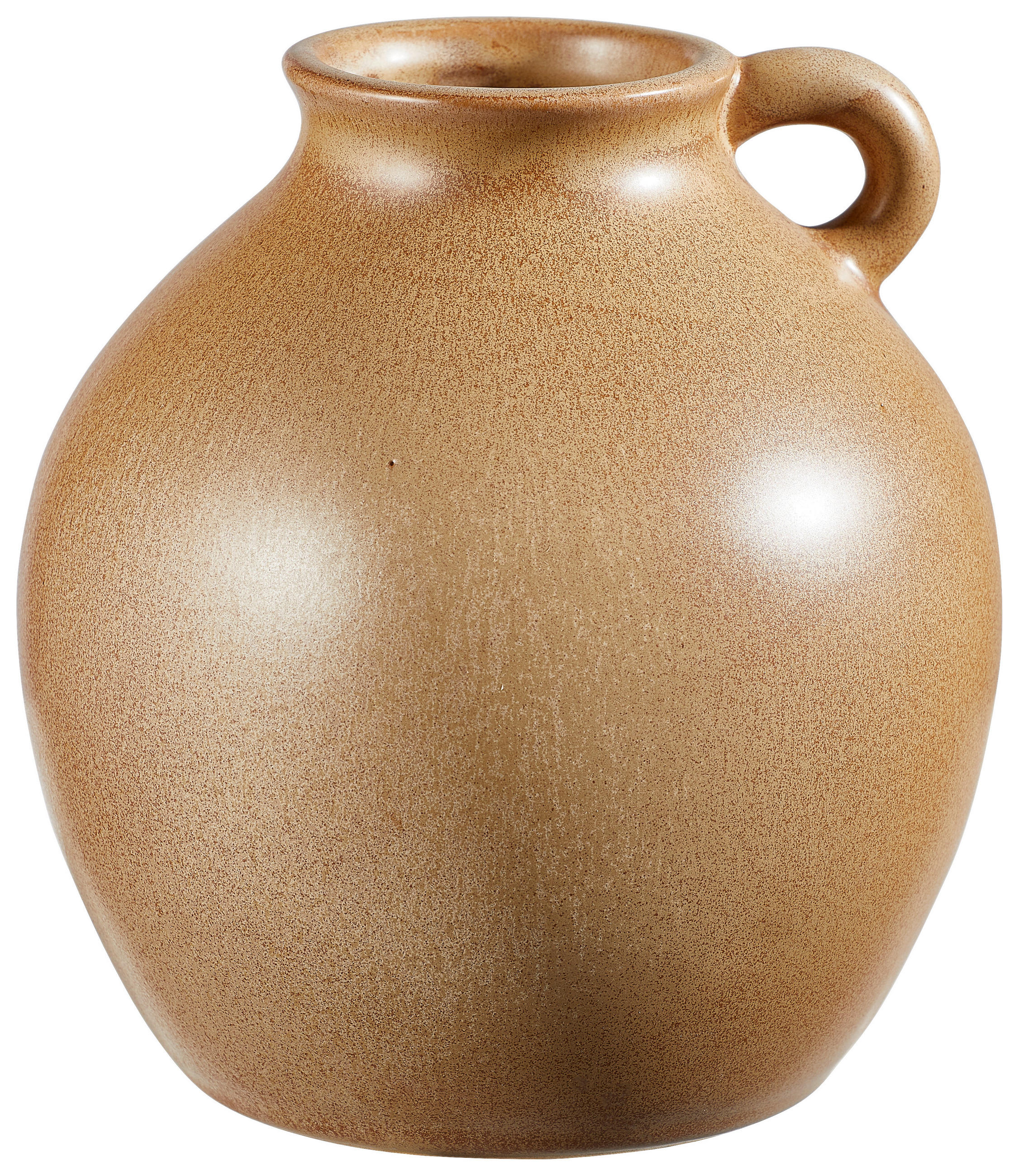 DEKOVASE  - Braun, Basics, Keramik (15/16/15cm)