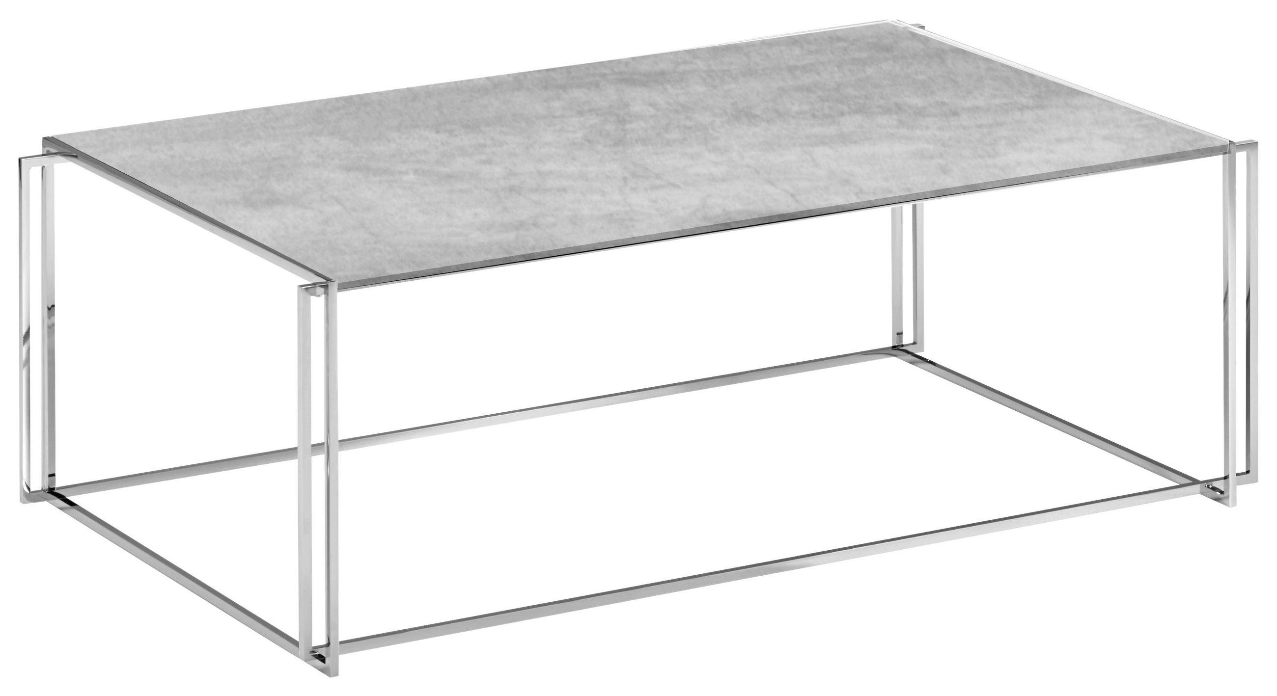 COUCHTISCH 110/60/38 cm rechteckig Grau  - Grau, Design, Keramik/Holzwerkstoff (110/60/38cm) - Bacher