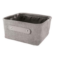 AUFBEWAHRUNGSBOX - Hellgrau, Basics, Kunststoff (23/11/23cm) - Kleine Wolke