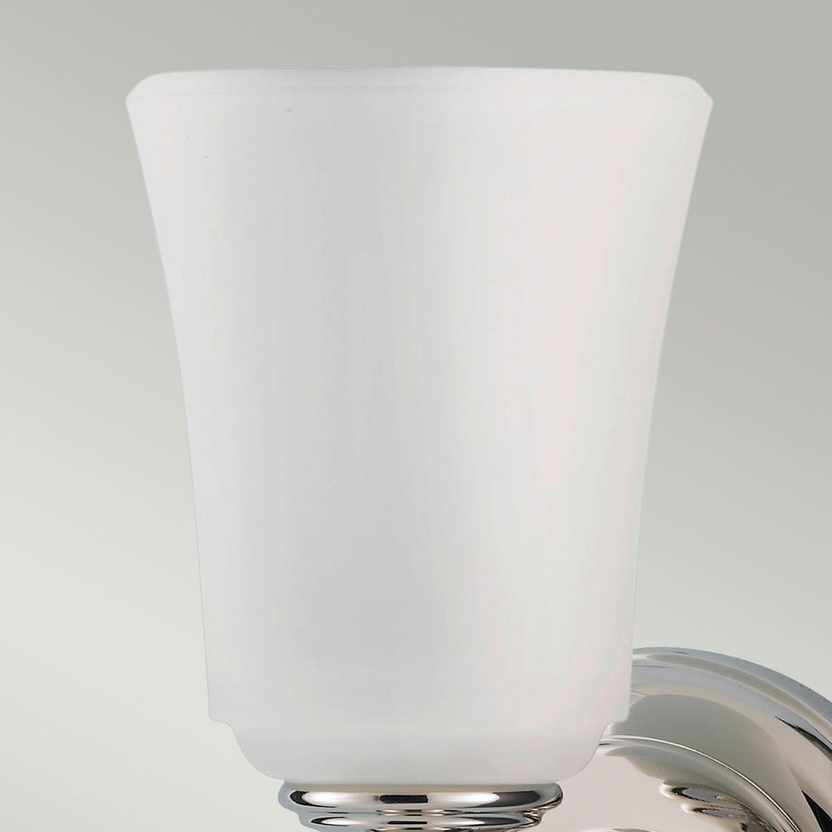 BADEZIMMER-WANDLEUCHTE - Chromfarben, Natur, Glas/Metall (13.3/15,2/24,8cm) - Elstead Lighting