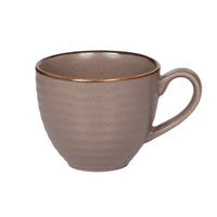 KAFFEETASSE FARMHOUSE 270 ml  - Taupe, Design, Keramik (270ml) - Landscape