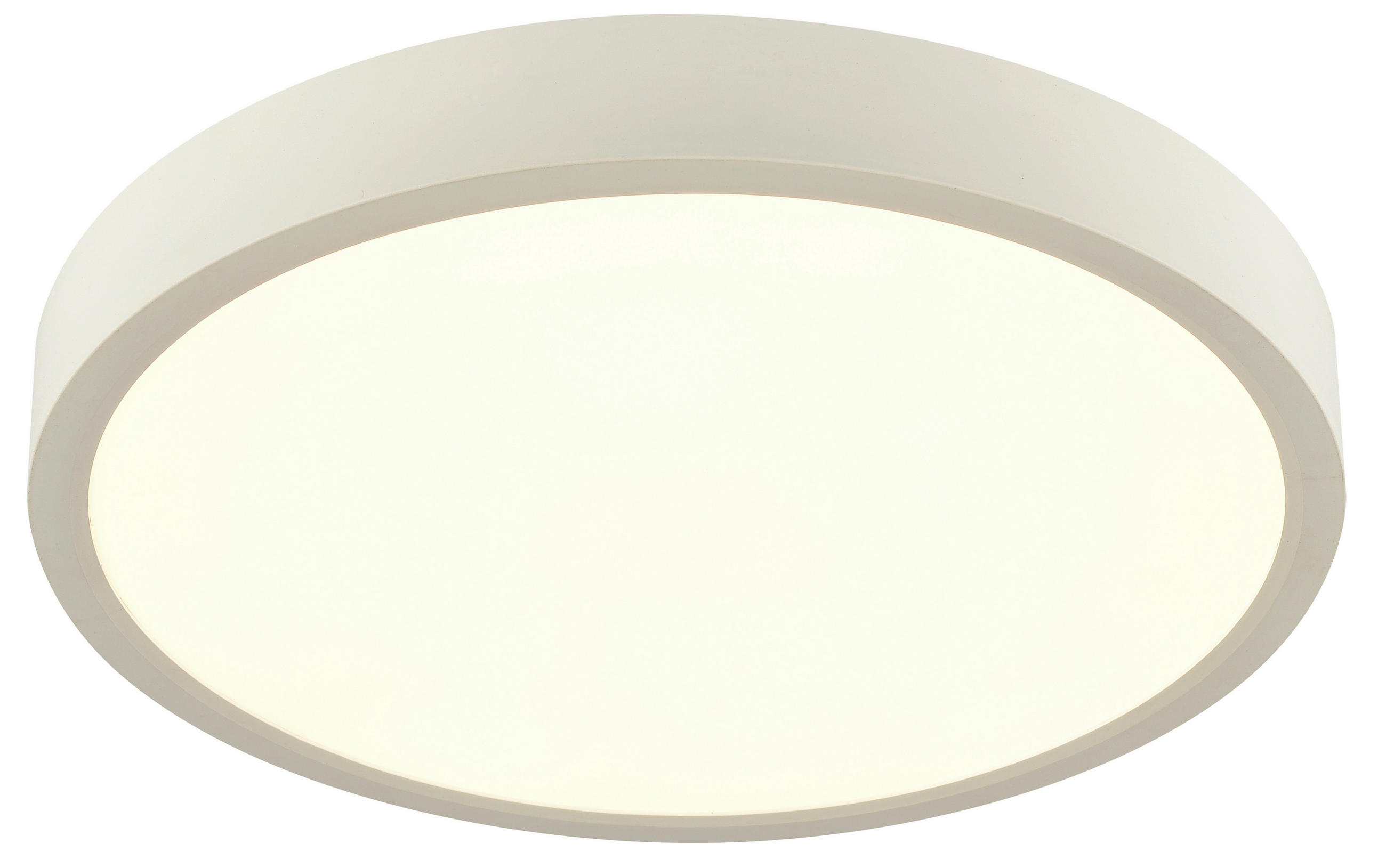 STROPNÍ LED SVÍTIDLO, 30/3,6 cm  - bílá, Konvenční, plast (30/3,6cm) - Boxxx