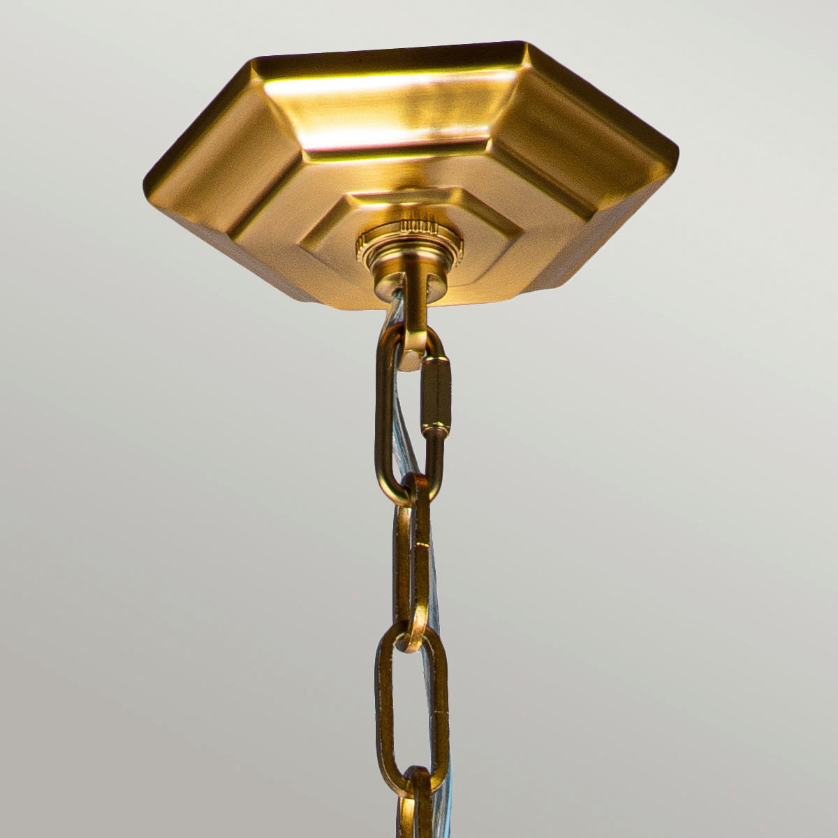 HÄNGELEUCHTE 43.2/67.9 cm    - Messingfarben, Konventionell, Metall (43.2/67.9cm) - Elstead Lighting