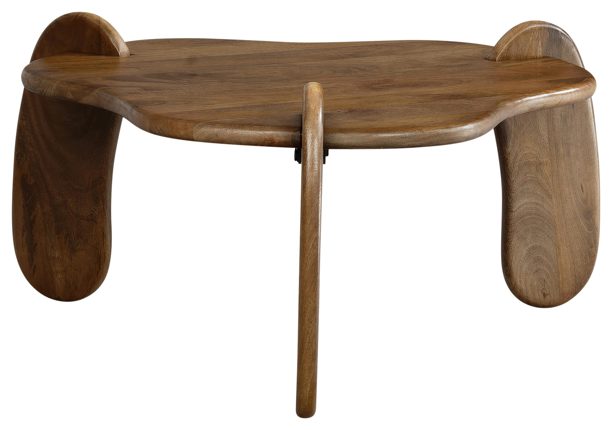 COUCHTISCH in Holz 78/78/39,5 cm  - Dunkelbraun, Design, Holz (78/78/39,5cm) - MID.YOU