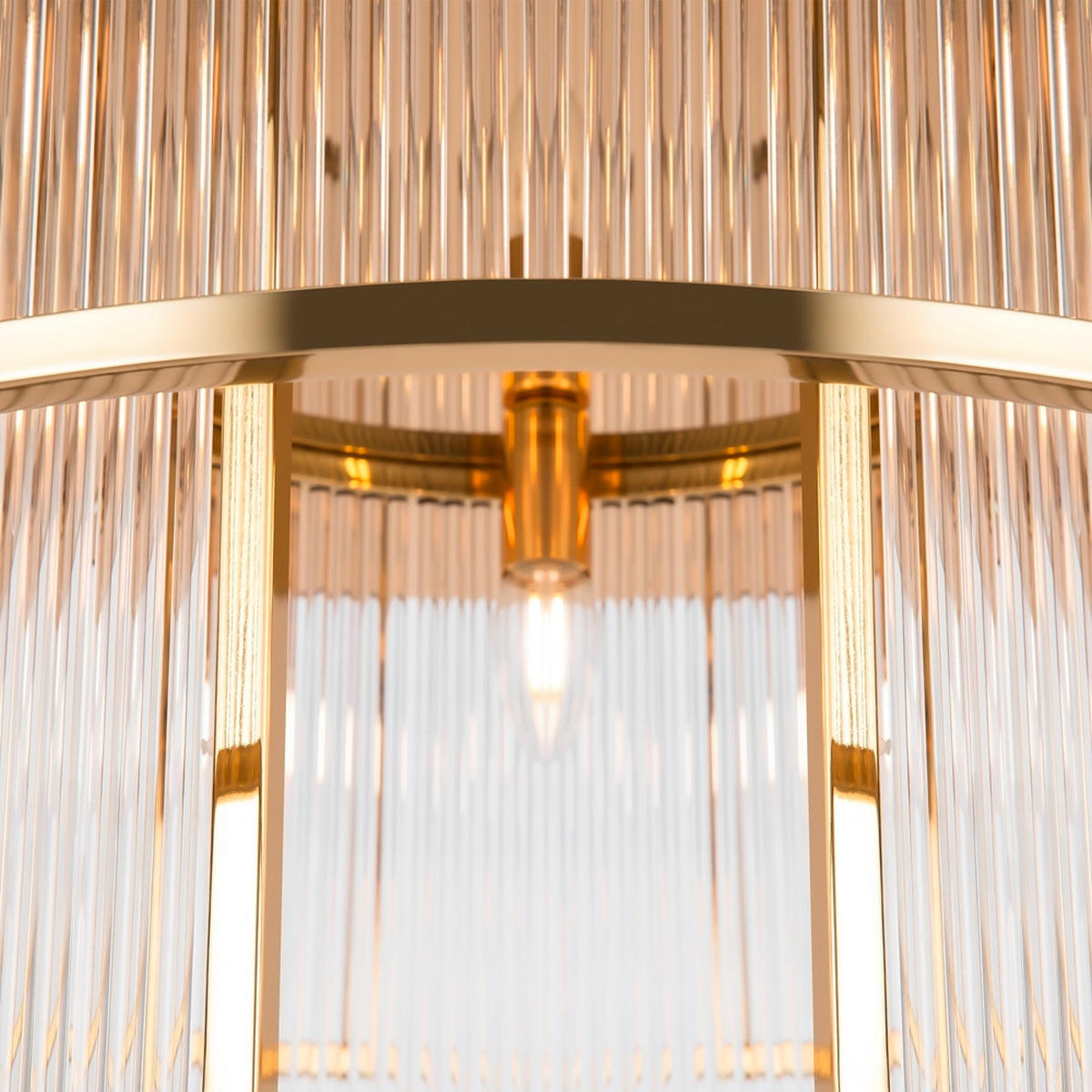 DECKENLEUCHTE  65/33 cm    - Goldfarben, Modern, Metall (65/33cm) - MAYTONI