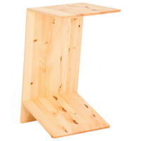 BEISTELLTISCH in Holz 37,6/38/76,6 cm  - Zirbelkieferfarben, Design, Holz (37,6/38/76,6cm) - TEAM 7