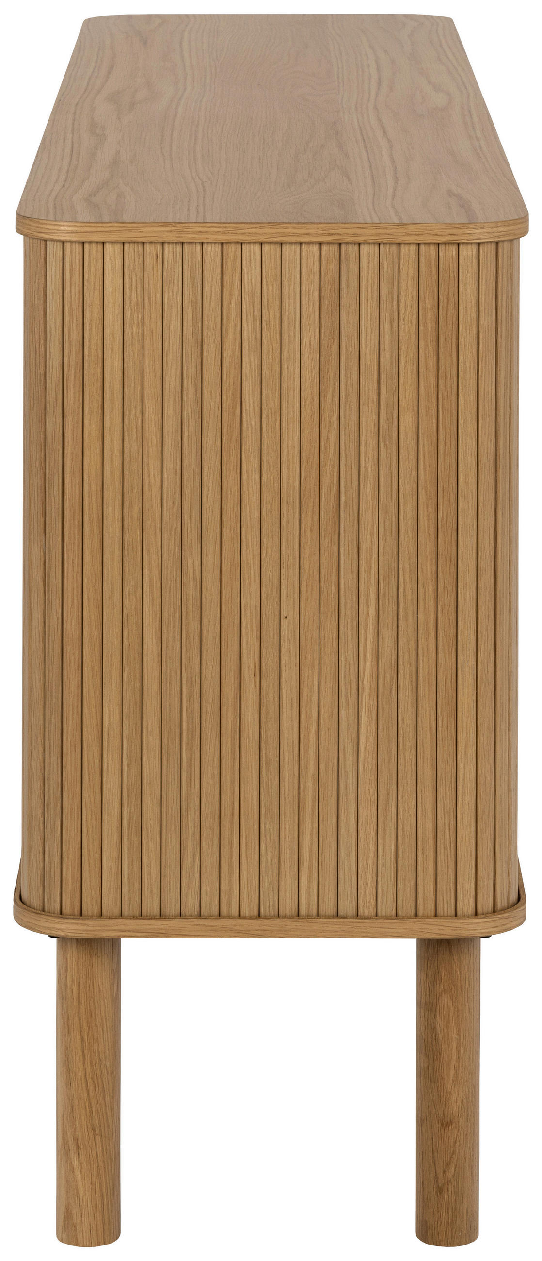 KOMODA, barve hrasta  - barve hrasta, Trend, leseni material (160/80/40cm) - MID.YOU