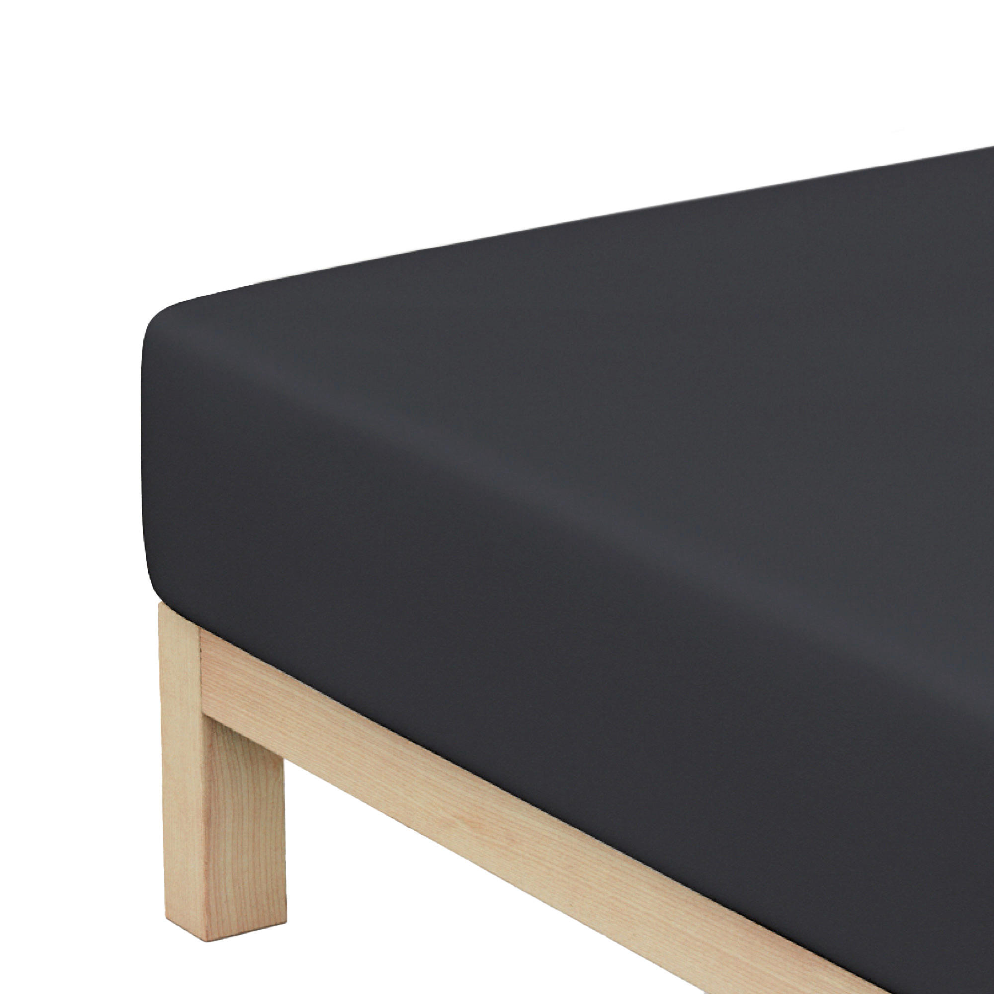 NAPENJALNA RJUHA 140-160/190-200 cm  - temno siva, Konvencionalno, tekstil (140-160/190-200cm) - Schlafgut