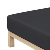 NAPENJALNA RJUHA 140-160/190-200 cm  - temno siva, Konvencionalno, tekstil (140-160/190-200cm) - Schlafgut