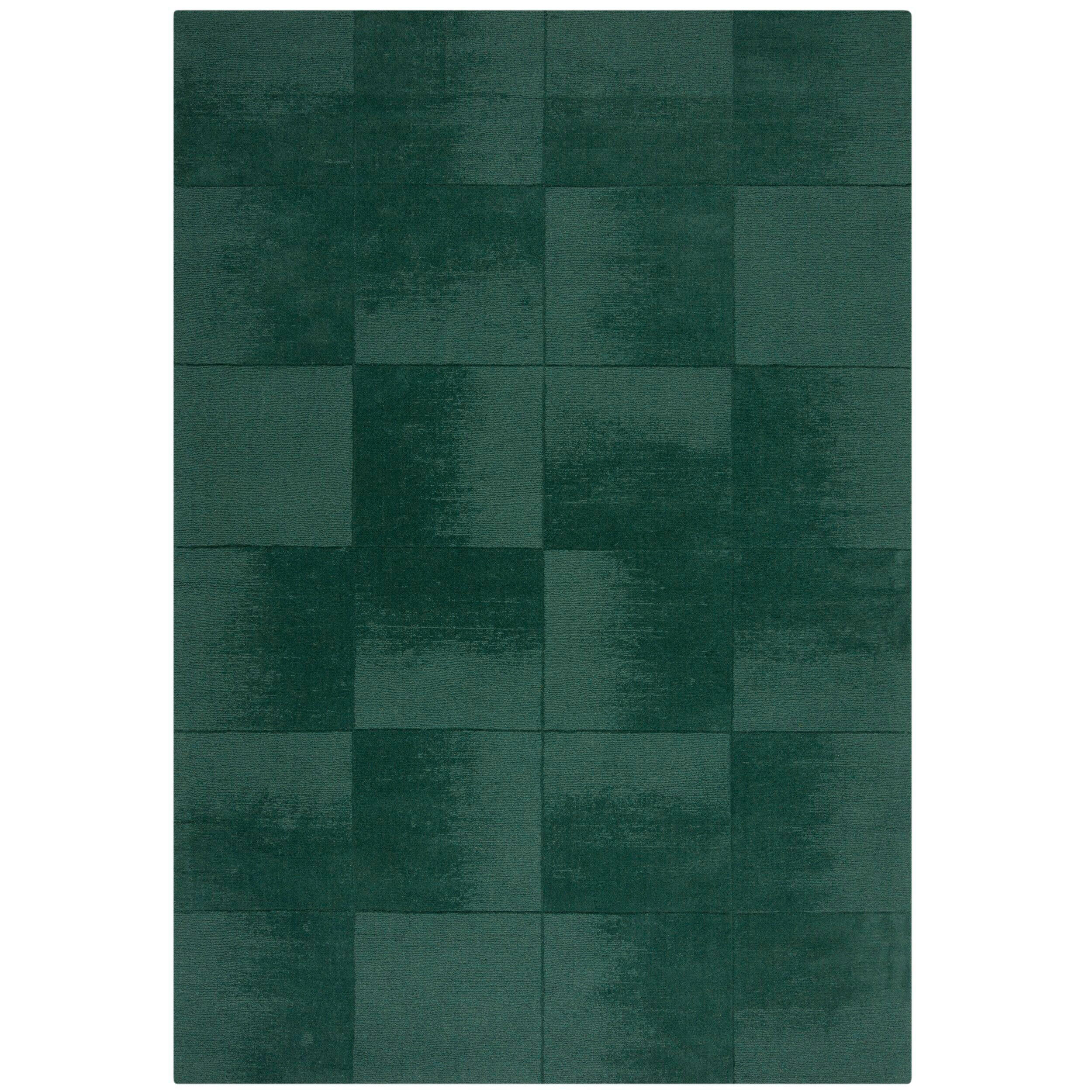 WOLLTEPPICH 120/170 cm Demi Grün  - Grün, Basics, Textil (120/170cm)