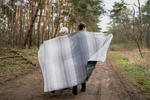 WOHNDECKE Gots 140/200 cm  - Grau, Basics, Textil (140/200cm) - Ibena