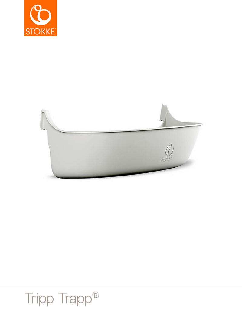 Aufbewahrungsbehälter Tripp Trapp  - Weiß, Basics, Kunststoff (42/13/18cm) - Stokke