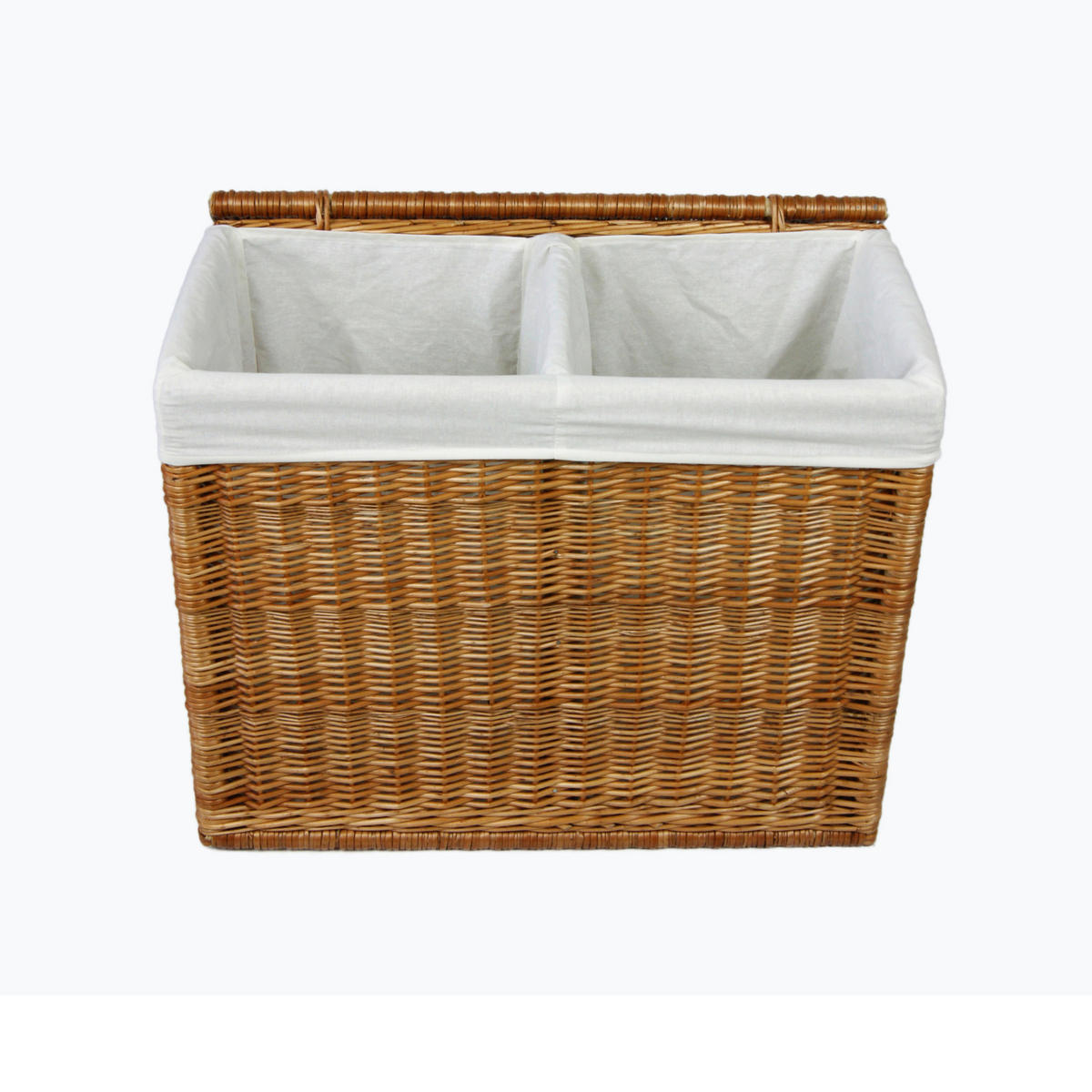 WÄSCHESAMMLER - Braun, Basics, Holz (68/34/57cm)