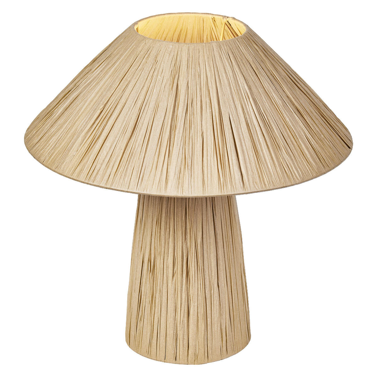 TISCHLEUCHTE 40/40.5 cm   - Braun, Basics, Naturmaterialien/Metall (40/40.5cm) - Osram