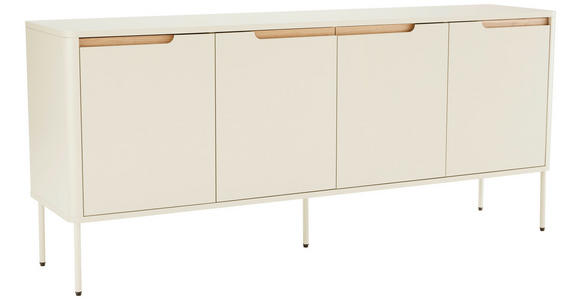 SIDEBOARD 170/75/40 cm  - Eichefarben/Grauweiß, Design, Holz/Holzwerkstoff (170/75/40cm) - Carryhome